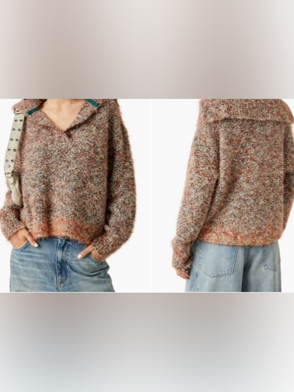 Free People Stella Marled Sweater